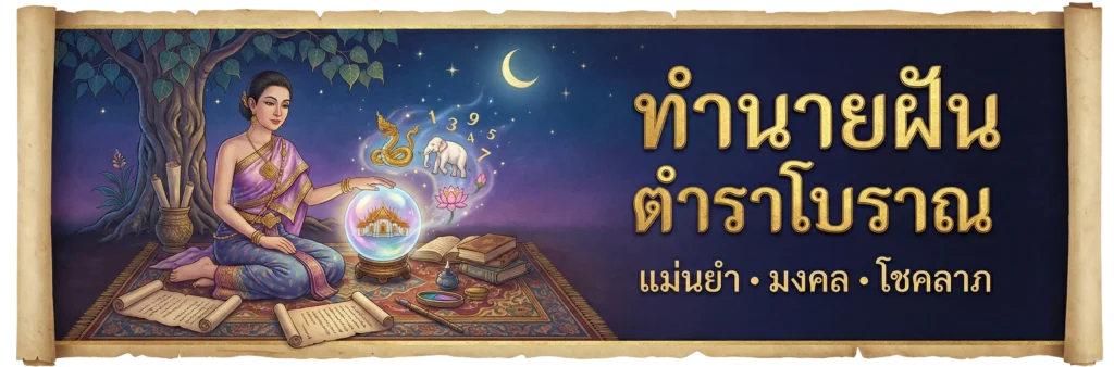 ทำนายฝัน