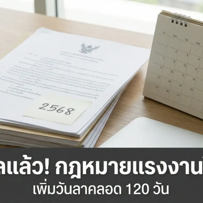 กฎหมายแรงงาน วันลาคลอด