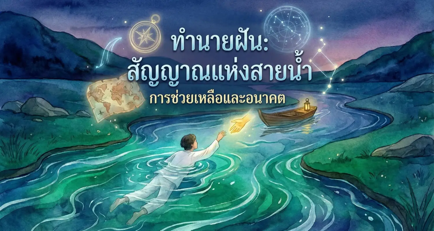 ทำนายฝัน ฝันคนจมน้ำ (1)