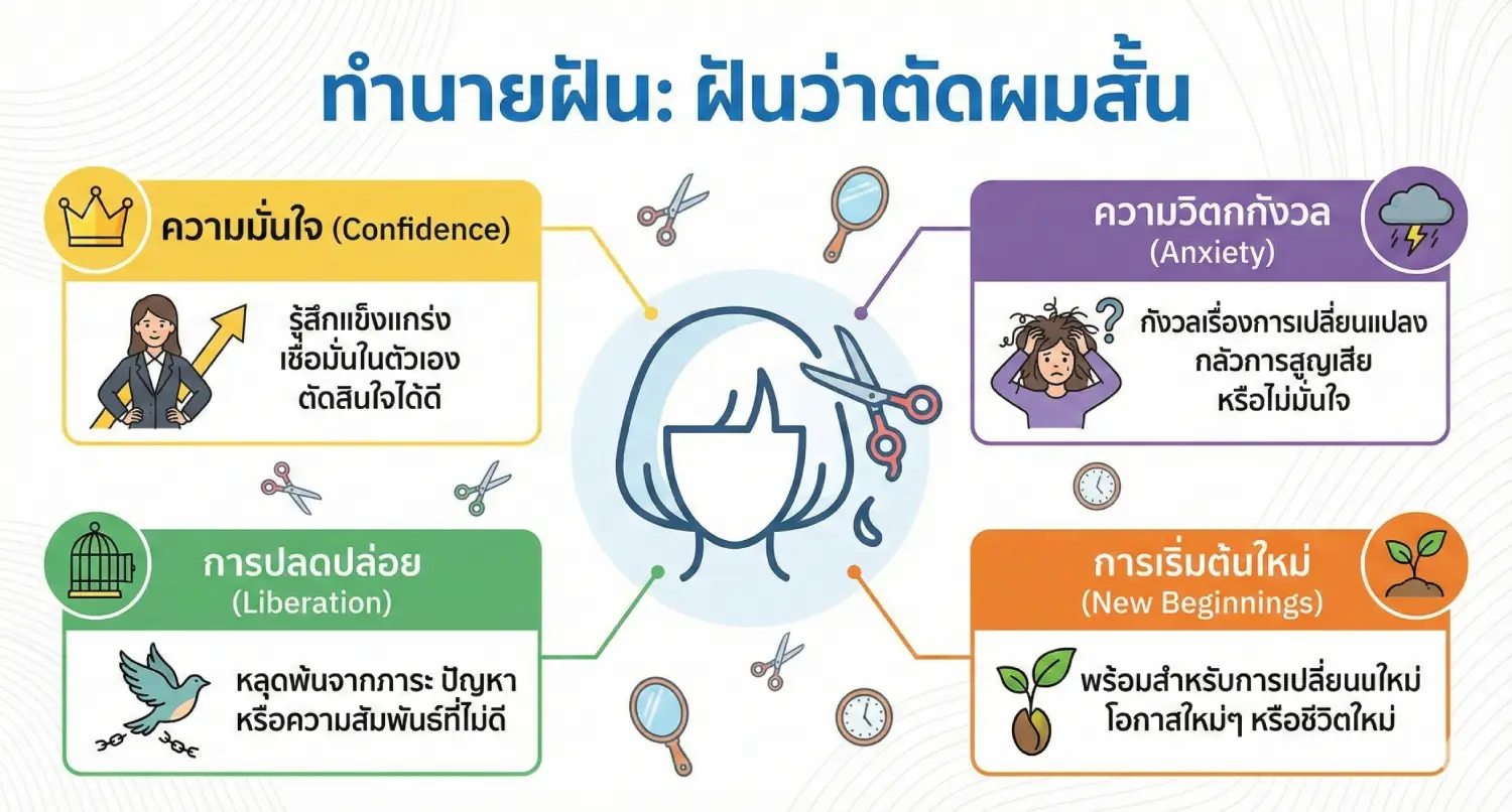 ฝันตัดผมสั้น