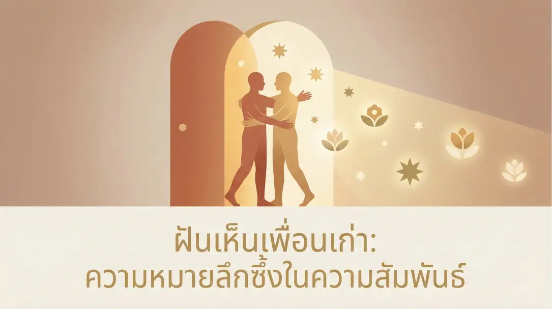 ทำนายฝันเห็นเพื่อนเก่า
