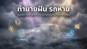 ฝันว่ารถหาย