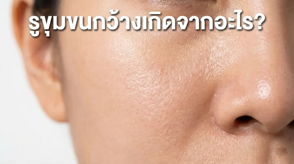 รูขุมขนกว้างคืออะไร