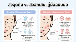 รู้จักสิวอุดตันแบบเข้าใจง่าย